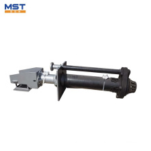 20hp 40mm outlet Vertical shaft driven centrifugal slurry pump for fixed submersible application